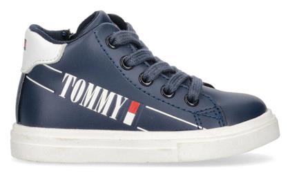 Tommy Hilfiger Παιδικά Sneakers High για Αγόρι Μπλε