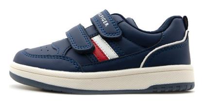 Tommy Hilfiger Παιδικά Sneakers με Σκρατς Μπλε