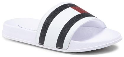 Tommy Hilfiger Παιδικές Σαγιονάρες Slides Λευκές από το X-ray shoes