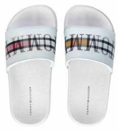 Tommy Hilfiger Παιδικές Σαγιονάρες Slides Λευκές