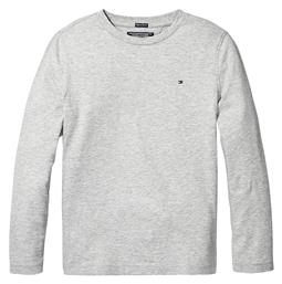 Tommy Hilfiger Παιδική Μπλούζα Μακρυμάνικη Γκρι