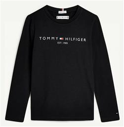 Tommy Hilfiger Παιδική Χειμερινή Μπλούζα Μακρυμάνικη Μαύρη από το Modivo