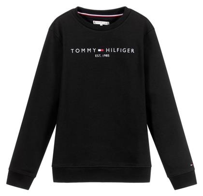 Tommy Hilfiger Παιδικό Φούτερ Μαύρο Essential από το Modivo