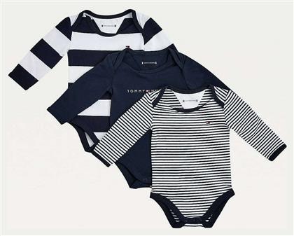 Tommy Hilfiger Σετ Φορμάκια Μακρυμάνικα Navy Μπλε