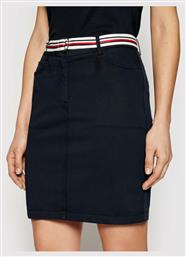 Tommy Hilfiger Τζιν Mini Φούστα σε Navy Μπλε χρώμα