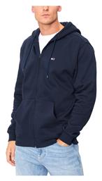 Tommy Hilfiger Ζακέτα Navy Blue με Κουκούλα
