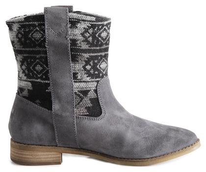 Toms Castlerock Suede Γυναικεία Μποτάκια Cowboy Γκρι