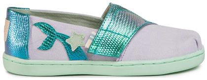 Toms Παιδικές Εσπαντρίγιες με Σκρατς Λιλά Tiny Canvas Iridescent