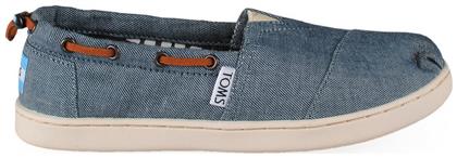 Toms Παιδικές Εσπαντρίγιες Slip-On Μπλε Bimini Youth Chambray Cord