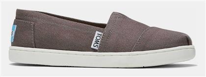 Toms Παιδικές Εσπαντρίγιες Slip-On Γκρι Alpargata από το Tsakiris Mallas