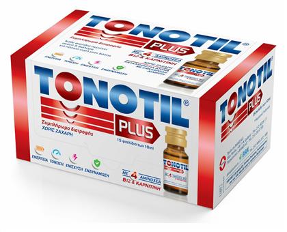 Tonotil Plus Βιταμίνη 15τμχ x 10ml για Ενέργεια από το Pharm24