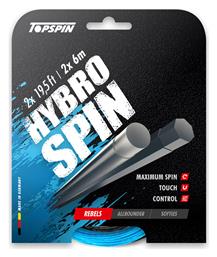 Topspin Χορδή Τένις Μαύρη 12m, Φ1.31mm