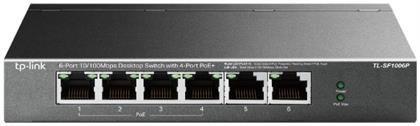 TP-LINK TL-SF1006P v1 Unmanaged L2 PoE+