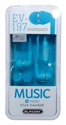 Tradesor EV-197 In-ear Handsfree Ακουστικά με Βύσμα 3.5mm