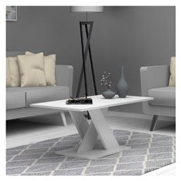 Τραπεζάκι Σαλονιού Marcello 110x55x47cm Λευκό