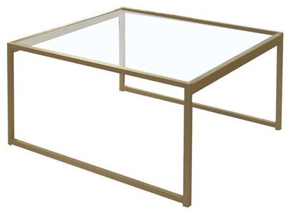 Τραπεζάκι Σαλονιού Toledo 60x60x55cm Διάφανο