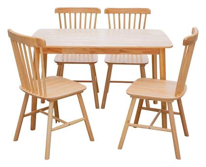 Τραπεζαρία Setra με 4 Καρέκλες