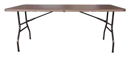 Τραπέζι Catering Blow Πτυσσόμενο 180x74x74 Καφέ