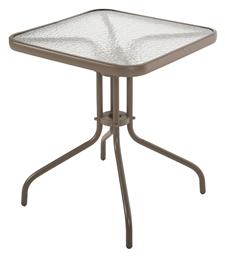 Τραπέζι Καφενείου Figo 60x60x70εκ. Σαμπανί
