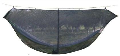 Travelsafe Μονή Κουνουπιέρα για Camping Αιώρας Μαύρη 340x140εκ.