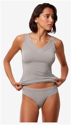 Triumph Feel Modal Tai Βαμβακερό Γυναικείο Slip Silent Grey