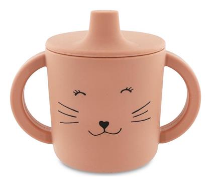 Trixie Παιδικό Ποτηράκι από Σιλικόνη Ροζ Mrs.Cat 207ml για 4m+