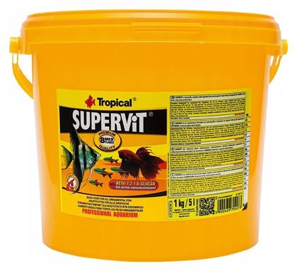 Tropical Supervit Τροφή για Τροπικά Ψάρια σε Νιφάδες 5000ml 1000γρ.