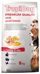 TropiDog Premium Adult Small Breeds Turkey & Rice 2.5kg από το Plus4u