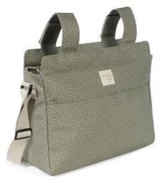 Τσάντα Αλλαξιέρα Poppy Olive Πουά | Walking Mum 1120800318