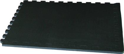 Tunturi Δάπεδα Παζλ Γυμναστηρίου Μαύρα 60x60x1.1cm 4τμχ