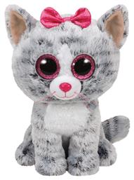 TY Σκυλάκι Boos - Kiki Grey Cat Med 23cm για 3+ Ετών 23 εκ.