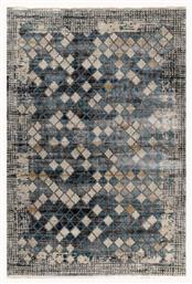 Tzikas Carpets 31638-095 Σετ Μοντέρνα Χαλιά Κρεβατοκάμαρας Serenity Μπλε 3τμχ