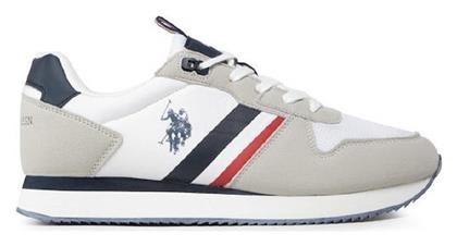 U.S. Polo Assn. Ανδρικά Sneakers Λευκό