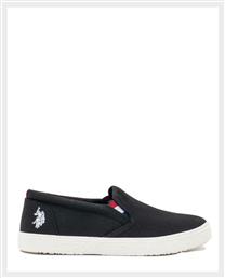 U.S. Polo Assn. Marcs 004 Ανδρικά Slip-On Μαύρα