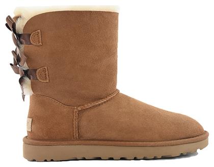 Ugg Australia Bailey Bow II 1016225 Suede Γυναικείες Μπότες Χιονιού με Γούνα