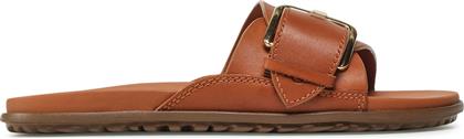 Ugg Australia Buckle Δερμάτινα Γυναικεία Σανδάλια σε Ταμπά Χρώμα