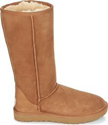 Ugg Australia Classic Tall II Suede Γυναικείες Μπότες με Γούνα Chestnut