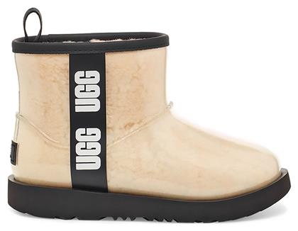 Ugg Australia Mini II Δερμάτινα Παιδικά Μποτάκια Χρυσά από το Spartoo