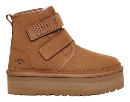 Ugg Australia Neumel Suede Γυναικεία Μποτάκια Αστραγάλου με Πλατφόρμα Chestnut από το New Cult