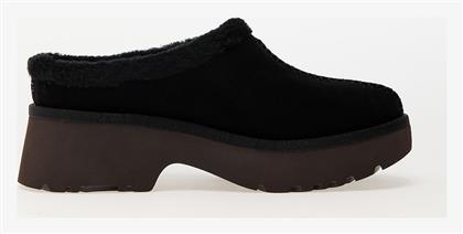 Ugg Australia New Heights Cozy Clog Παντόφλες με Γούνα Μαύρες