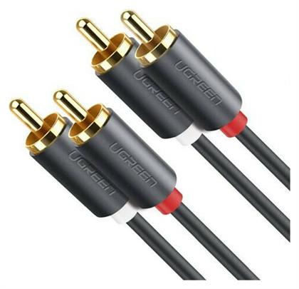 Ugreen Cable 2x RCA male - 2x RCA male 1.5m (10517)