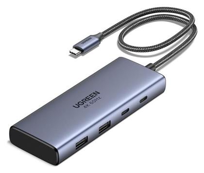 Ugreen CM498 USB-C Docking Station με HDMI/DisplayPort 4K PD