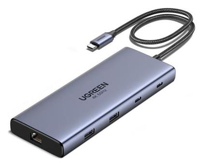 Ugreen CM639 USB-C Docking Station με HDMI 4K PD Ethernet