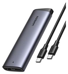 Ugreen Θήκη για Σκληρό Δίσκο M.2 SATA III NVME με σύνδεση Type-C