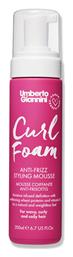 Umberto Giannini Curl Foam Αφρός Μαλλιών για Όγκο 200ml