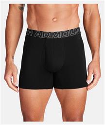 Under Armour Ανδρικά Μποξεράκια 3Pack Μαύρα