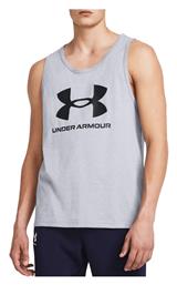 Under Armour Ανδρική Αθλητική Μπλούζα Αμάνικη Γκρι