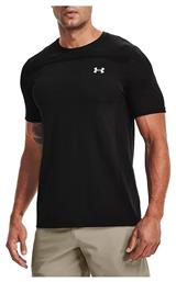 Under Armour Ανδρικό T-shirt Μαύρο με Λογότυπο