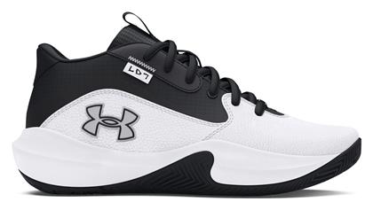 Under Armour Αθλητικά Παιδικά Παπούτσια Μπάσκετ Grade School Lockdown 7 Λευκά από το E-tennis