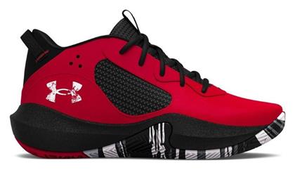 Under Armour Αθλητικά Παιδικά Παπούτσια Μπάσκετ Lockdown 6 Κόκκινα από το Cosmossport